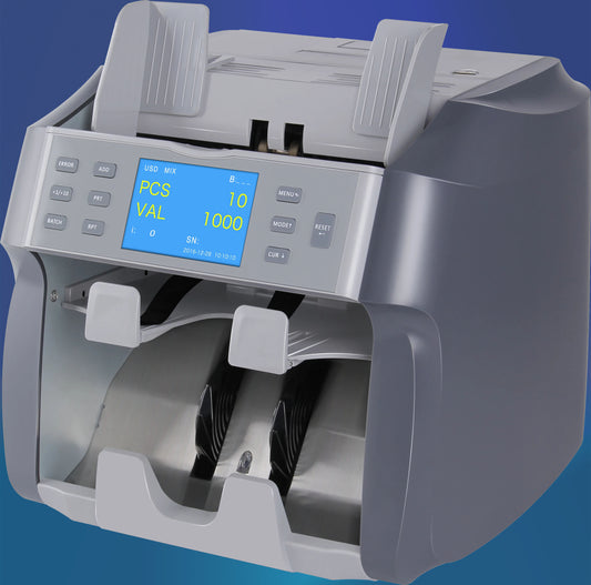 MULTI CURRENCY VALUE COUNTER WITH PRINT SC-2307