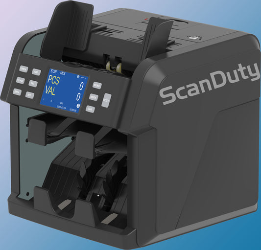 MULTI CURRENCY VALUE COUNTER WITH PRINT SC-2306